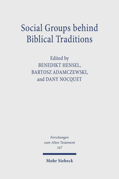 Produktbild: Social Groups behind Biblical Traditions