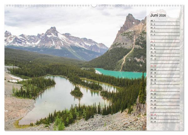 Produktbild: Rocky Mountains 2026 (hochwertiger Premium Wandkalender 2026 DIN A2 quer), Kunstdruck in Hochglanz