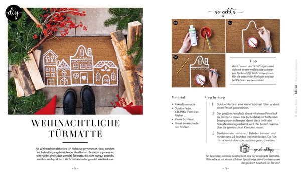 Produktbild: Coming home for Christmas &ndash; Selbstgemachte Deko, Geschenke und s&uuml;&szlig;e &Uuml;berraschungen f&uuml;r eine kreative Adventszeit