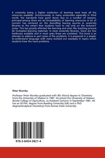 Produktbild: Useful Principles in Chemistry for Agriculture and Nursing Students