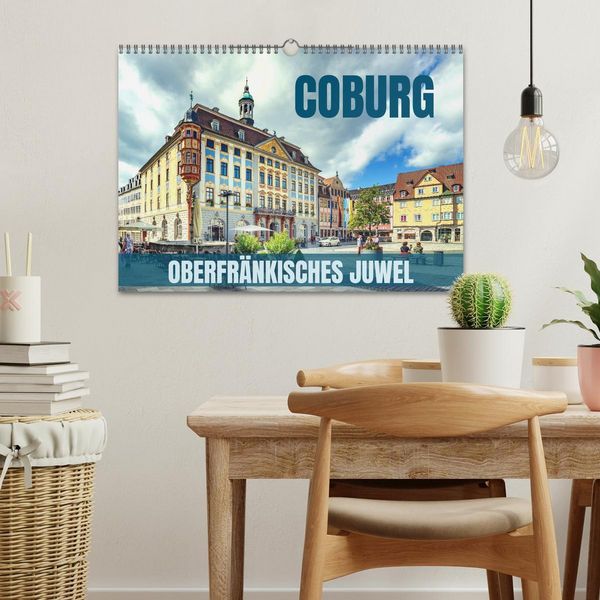 Produktbild: Coburg - oberfr&auml;nkisches Juwel (Wandkalender 2026 DIN A3 quer), CALVENDO Monatskalender