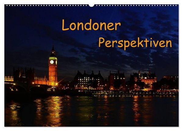 Produktbild: Londoner Perspektiven (Wandkalender 2026 DIN A2 quer), CALVENDO Monatskalender