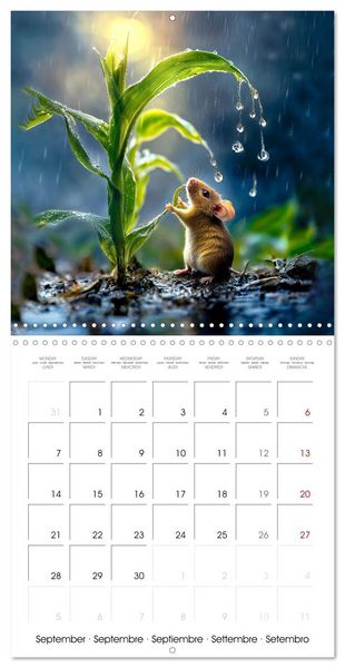 Produktbild: WILDLIFE IN THE ENCHANTED FOREST (Wall Calendar 2026 12 &times; 12 Inch) CALVENDO 12 Month Wall Calendar