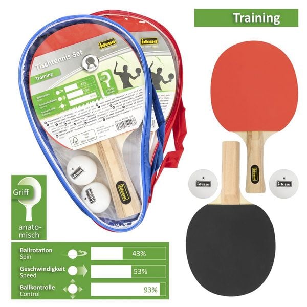 Produktbild: Idena Set Tischtennis Training 5-teilig