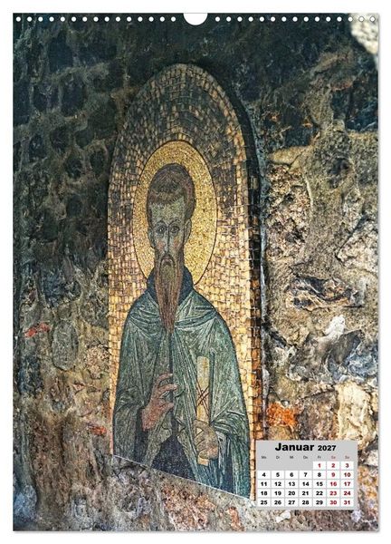 Produktbild: Orthodoxe Kirchen in Nordmazedonien (Wandkalender 2027 DIN A3 hoch), CALVENDO Monatskalender