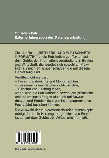Produktbild: Externe Integration der Datenverarbeitung
