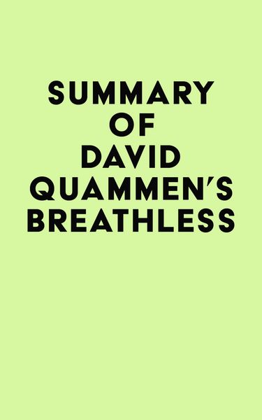 Produktbild: Summary of David Quammen's Breathless