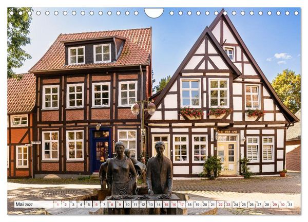 Produktbild: Ein Blick auf Nienburg an der Weser in Farbe (Wandkalender 2027 DIN A4 quer), CALVENDO Monatskalender