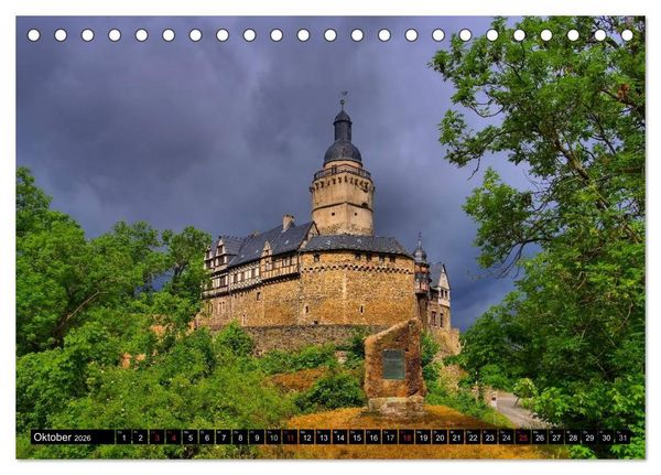 Produktbild: Der Harz - Sch&ouml;nstes Mittelgebirge Deutschlands (Tischkalender 2026 DIN A5 quer), CALVENDO Monatskalender