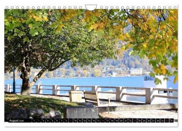 Produktbild: Liebeserkl&auml;rung an Zell am See (Wandkalender 2026 DIN A4 quer), CALVENDO Monatskalender