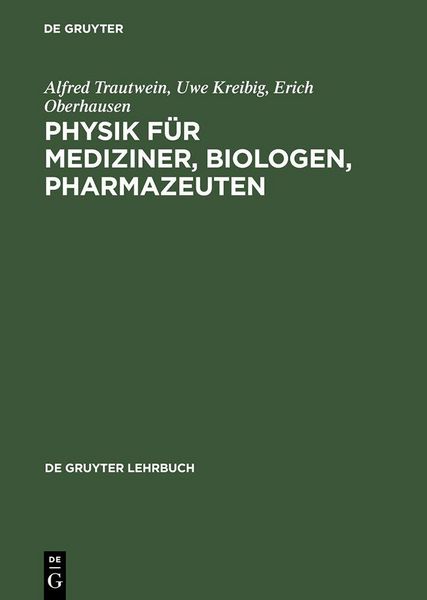 Produktbild: Physik f&uuml;r Mediziner, Biologen, Pharmazeuten