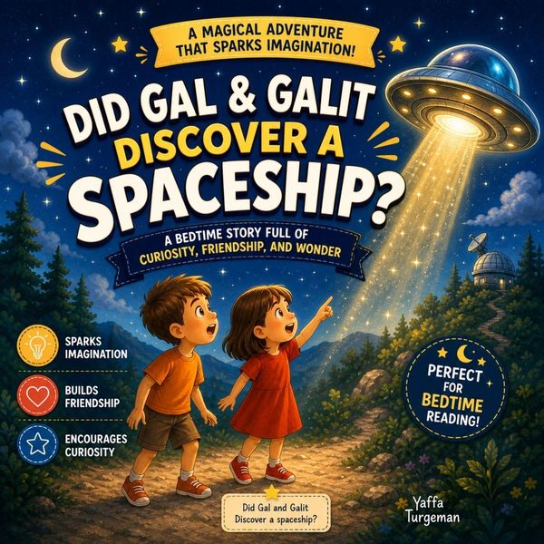 Produktbild: Did Gal and Galit discover a space ship?