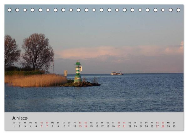 Produktbild: Blicke hinaus aufs Meer (Tischkalender 2026 DIN A5 quer), CALVENDO Monatskalender
