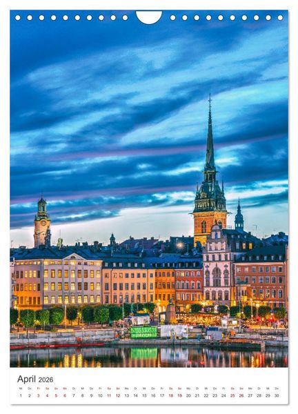 Produktbild: Traumparadies Schweden (Wandkalender 2026 DIN A4 hoch), CALVENDO Monatskalender
