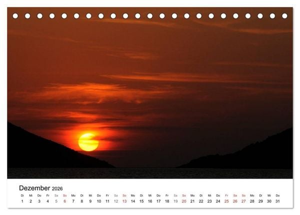 Produktbild: Peloponnes Impressionen / 2026 (Tischkalender 2026 DIN A5 quer), CALVENDO Monatskalender