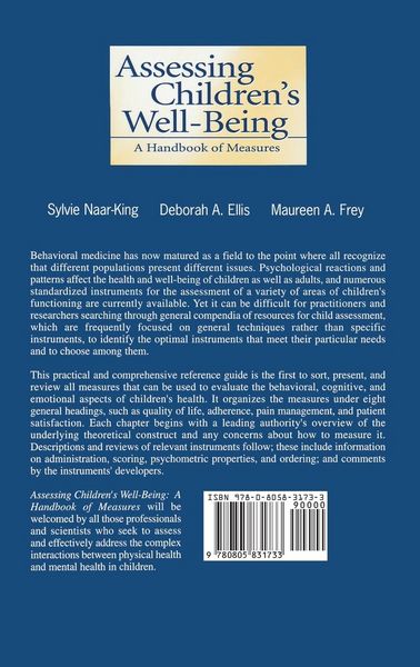 Produktbild: Assessing Children's Well-Being