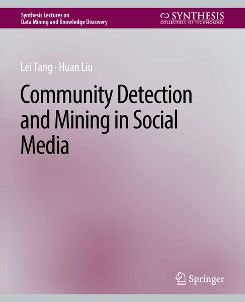 Produktbild: Community detection and mining in social media
