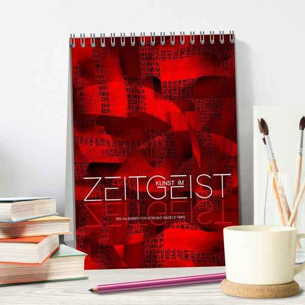Produktbild: Kunst im Zeitgeist (Tischkalender 2026 DIN A5 hoch), CALVENDO Monatskalender
