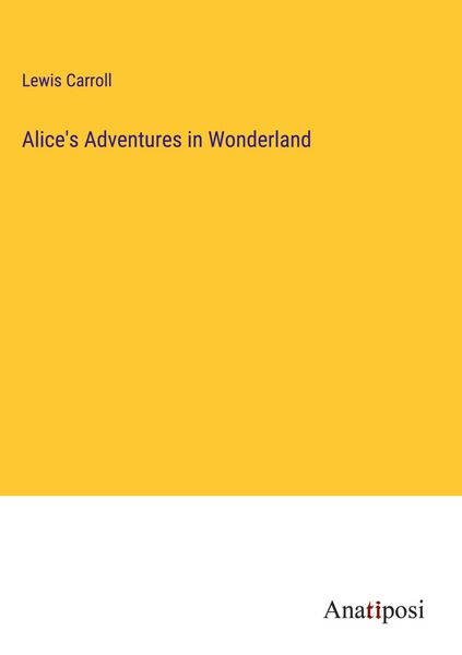 Produktbild: Alice's Adventures in Wonderland
