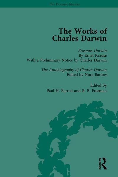 Produktbild: The Works of Charles Darwin: Vol 29: Erasmus Darwin (1879) / the Autobiography of Charles Darwin (1958)