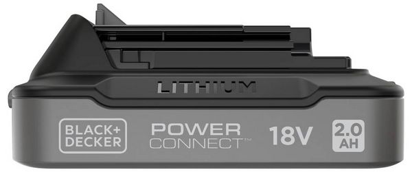 Produktbild: Black & Decker BDL2018S-XJ Werkzeug-Akku 18V 2Ah Li-Ion