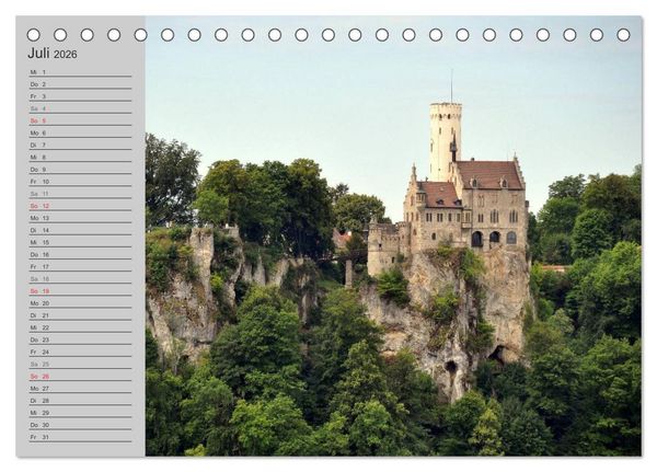 Produktbild: Pfullingen ... und Umgebung (Tischkalender 2026 DIN A5 quer), CALVENDO Monatskalender