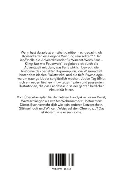 Produktbild: Der inoffizielle Klo-Adventskalender f&uuml;r Wincent-Weiss-Fans