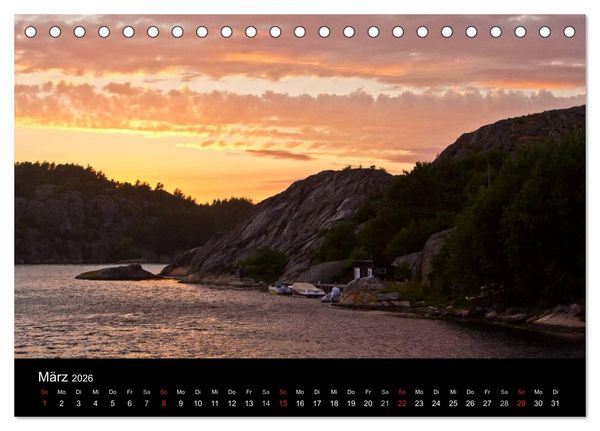 Produktbild: Lichter des Nordens (Tischkalender 2026 DIN A5 quer), CALVENDO Monatskalender