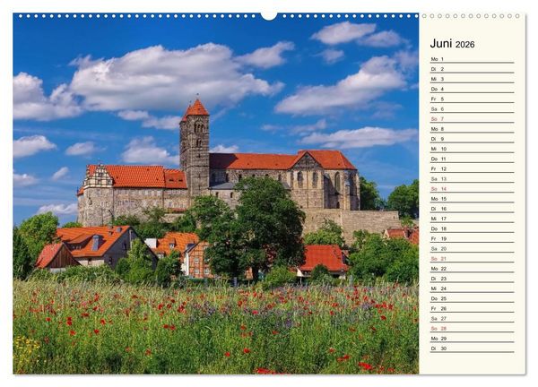 Produktbild: Der Harz - Sagenumwoben und Wildromantisch (hochwertiger Premium Wandkalender 2026 DIN A2 quer), Kunstdruck in Hochglanz