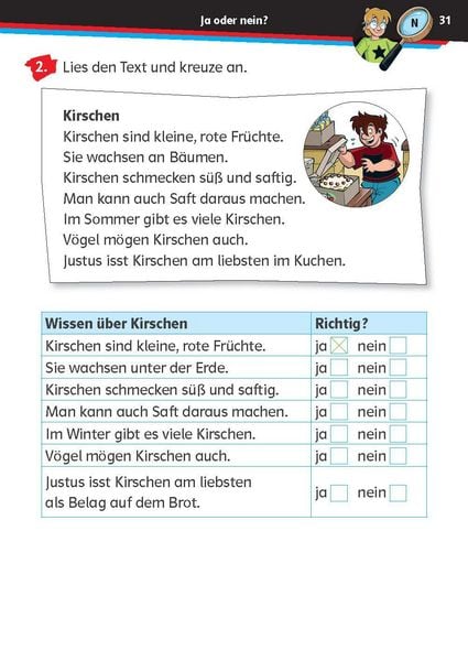 Produktbild: Die drei ??? Kids: Mein &Uuml;bungsheft Deutsch 1. Klasse - Lesen lernen