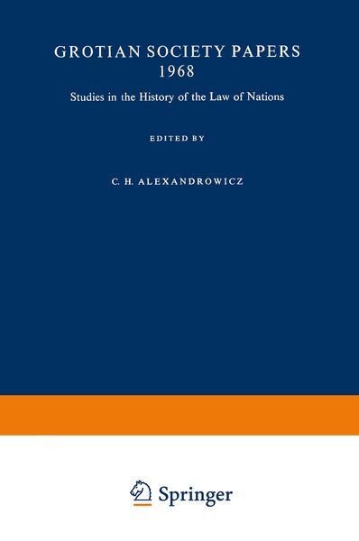 Produktbild: Studies in the History of the Law of Nations