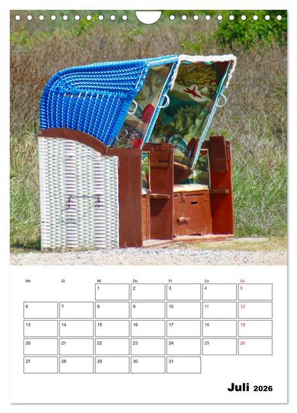 Produktbild: Einzigartige Insel Helgoland (Wandkalender 2026 DIN A4 hoch), CALVENDO Monatskalender
