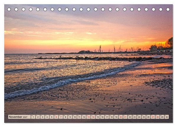 Produktbild: Timmendorfer Strand - Urlaubsparadies an der Ostsee (Tischkalender 2027 DIN A5 quer), CALVENDO Monatskalender