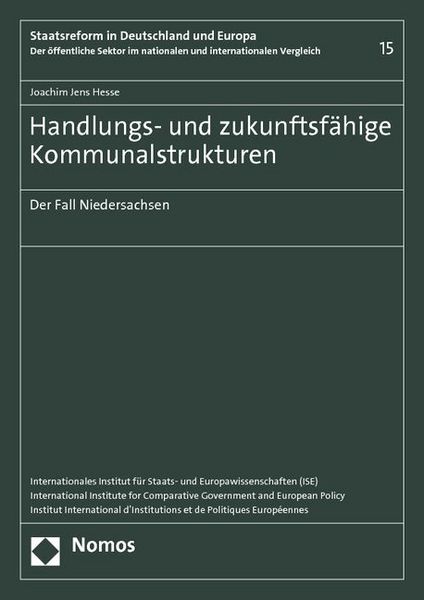Produktbild: Handlungs- und zukunftsf&auml;hige Kommunalstrukturen