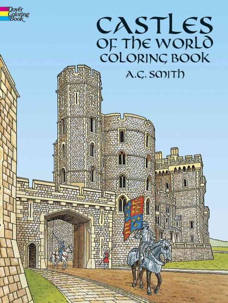 Produktbild: Castles of the World Coloring Book