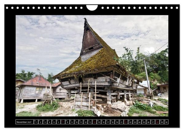 Produktbild: Sumatra &ndash; Architektur und Landschaft (Wandkalender 2027 DIN A4 quer), CALVENDO Monatskalender