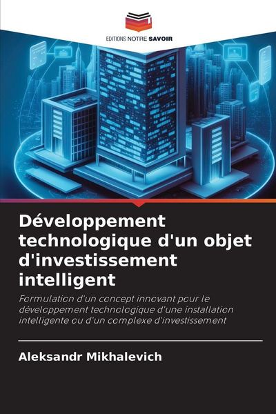 Produktbild: D&eacute;veloppement technologique d'un objet d'investissement intelligent