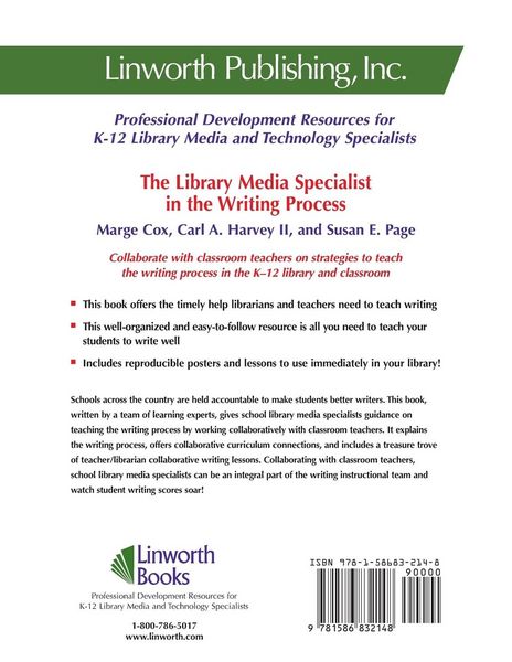Produktbild: The Library Media Specialist In the Writing Process
