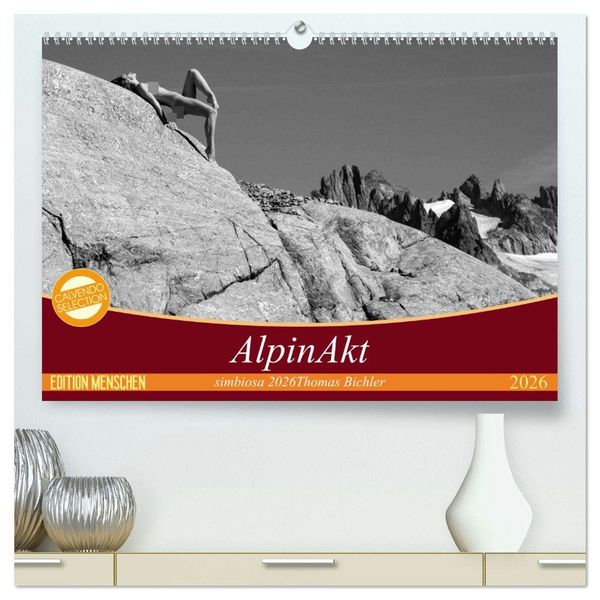 Produktbild: AlpinAkt (hochwertiger Premium Wandkalender 2026 DIN A2 quer), Kunstdruck in Hochglanz