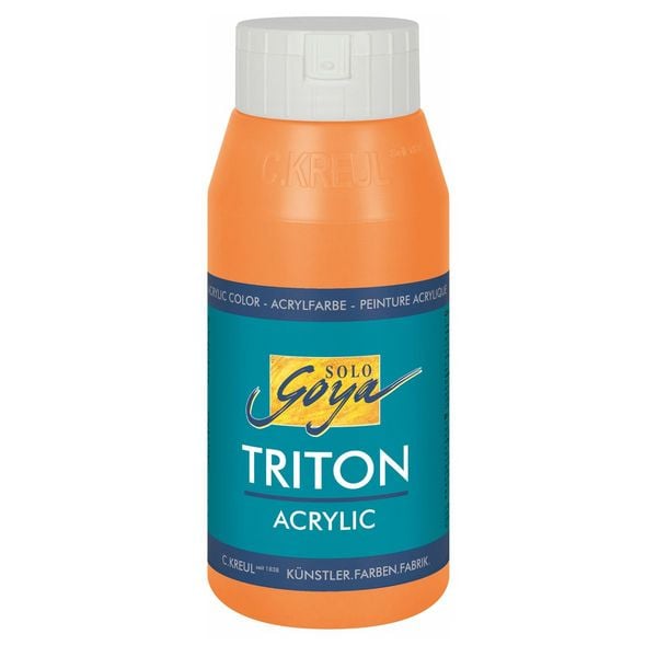 Produktbild: KREUL SOLO GOYA Triton Acrylic Echtorange 750 ml