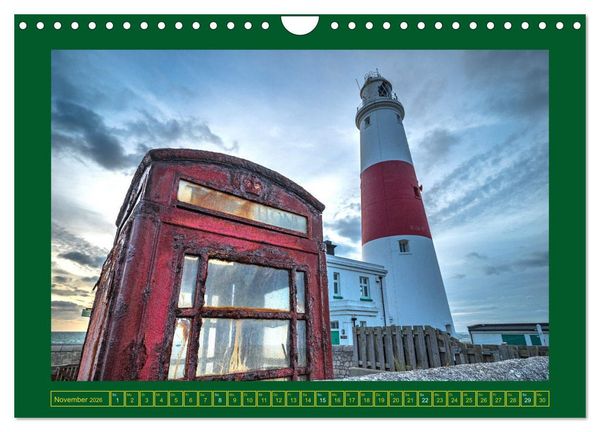 Produktbild: Rundreise: Dorset in sieben Tagen (Wandkalender 2026 DIN A4 quer), CALVENDO Monatskalender