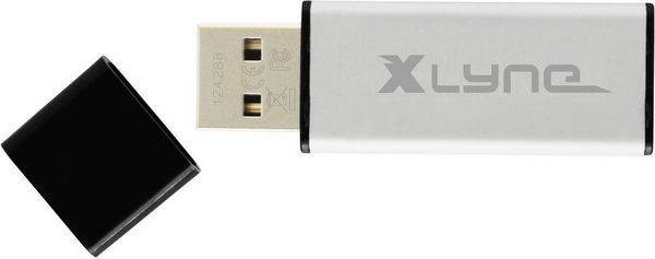 Produktbild: Xlyne ALU USB-Stick 8GB Aluminium 177556-2 USB-A (USB 2.0)