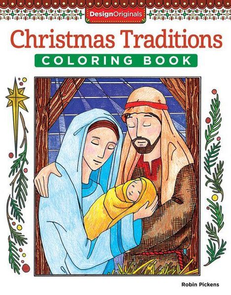 Produktbild: Christmas Traditions Coloring Book