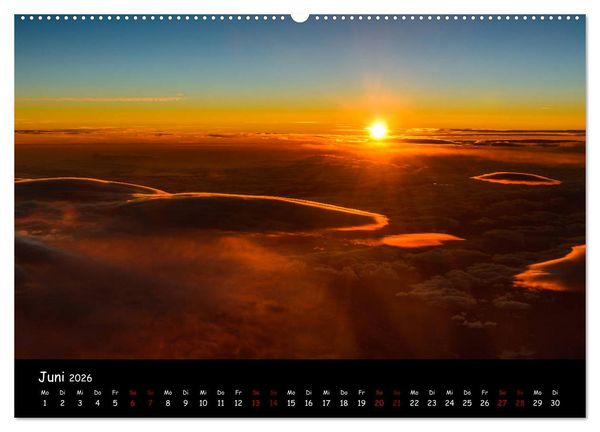 Produktbild: Wolkenwelten (Wandkalender 2026 DIN A2 quer), CALVENDO Monatskalender