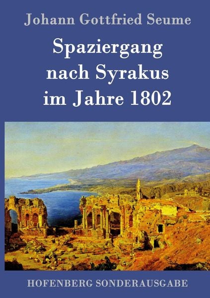 Produktbild: Spaziergang nach Syrakus im Jahre 1802