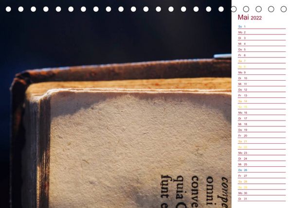 Produktbild: Welt der B&uuml;cher (Tischkalender 2022 DIN A5 quer)