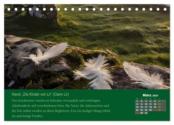 Produktbild: 12 M&auml;rchen unserer Welt (Tischkalender 2027 DIN A5 quer), CALVENDO Monatskalender