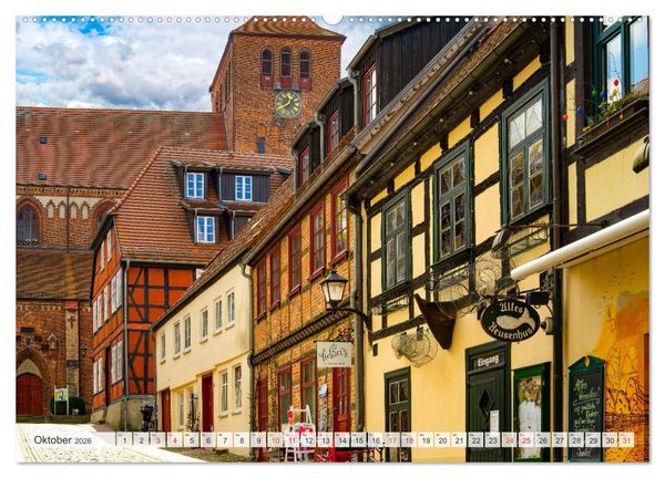 Produktbild: Waren M&uuml;ritz Impressionen (hochwertiger Premium Wandkalender 2026 DIN A2 quer), Kunstdruck in Hochglanz