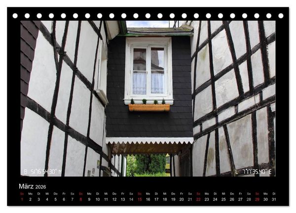 Produktbild: Geo-Tagging in Schwelm (Tischkalender 2026 DIN A5 quer), CALVENDO Monatskalender