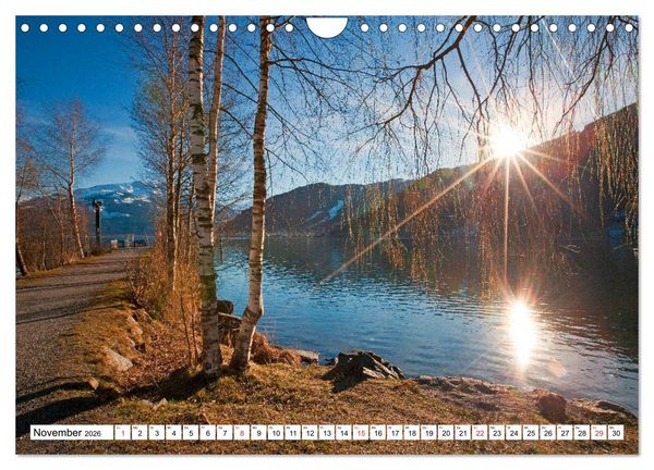 Produktbild: Der Zeller See im sch&ouml;nen Salzburger Land (Wandkalender 2026 DIN A4 quer), CALVENDO Monatskalender